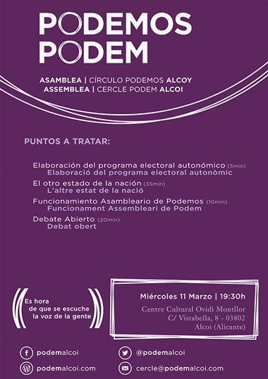 podem assemblea març