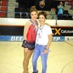 Sonia Pla i la seva entrenadora