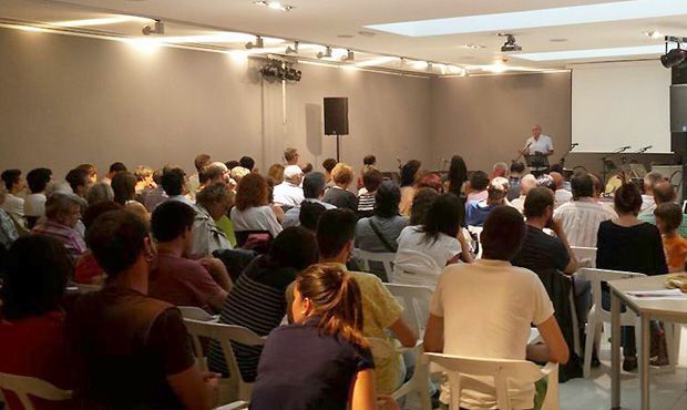 Foto Festa Estellés (Recitant Joan Jordà)