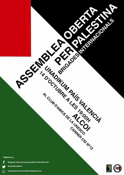 CARTELL ASSEMBLEA UNADIKUM alcoi