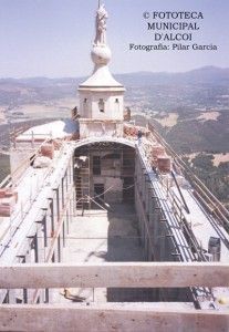 Construcció Ecocentre 2 Font Roja maig 1991 alcoi
